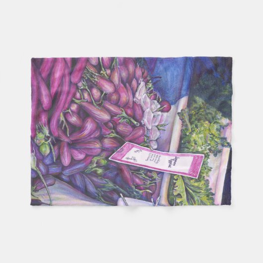 Whisk Well for Whale Soup Fleecedecke (Vorderseite (Horizontal))