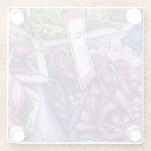 Whisk Well for Whale Soup Glasuntersetzer (Rückseite)