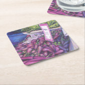 Whisk Well for Whale Soup Rechteckiger Pappuntersetzer (angewinkelt)