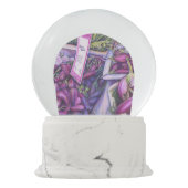 Whisk Well for Whale Soup Schneekugel (Rückseite)