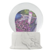 Whisk Well for Whale Soup Schneekugel (Vorderseite)