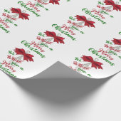 Whisk You Frohe Christmas Geschenkpapier (Ecke)