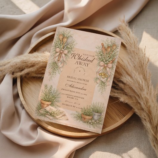 Whisked Away Baking Bridal Shower Einladung