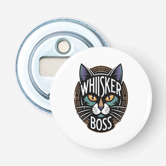 Whisker Boss Flaschenöffner (Vorderseite)