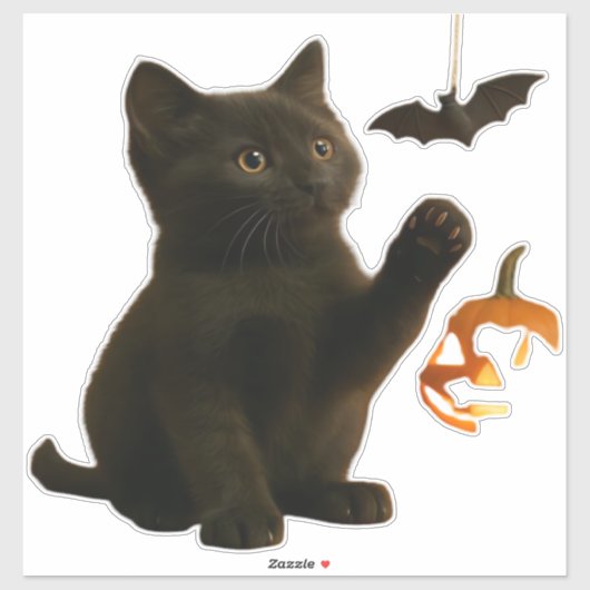 Whisker Hex & Lantern Glow Classic T-Shirt Aufkleber (Blatt)