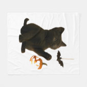 Whisker Hex & Lantern Glow Classic T-Shirt Fleecedecke (Vorderseite (Horizontal))