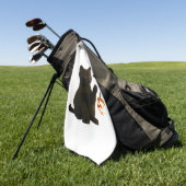 Whisker Hex & Lantern Glow Classic T - Shirt Golfhandtuch (Gras)