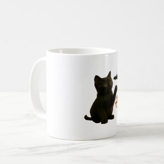 Whisker Hex & Lantern Glow Classic T-Shirt Kaffeetasse (Vorderseite Links)