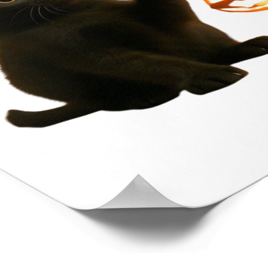 Whisker Hex & Lantern Glow Classic T - Shirt Poster (Ecke)