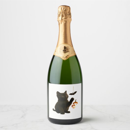 Whisker Hex & Lantern Glow Classic T - Shirt Schaumweinetikett (Vorderseite)