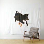 Whisker Hex & Lantern Glow Classic T - Shirt Wandteppich (Beispiel (Horizontal))