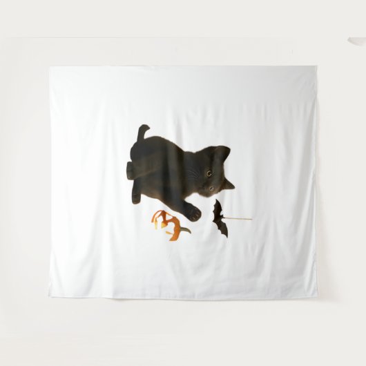 Whisker Hex & Lantern Glow Classic T - Shirt Wandteppich (Vorderseite (Horizontal))