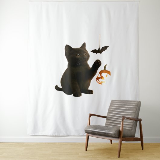 Whisker Hex & Lantern Glow Classic T - Shirt Wandteppich (Beispiel)