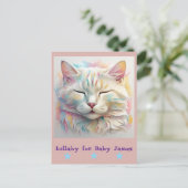 " WHISKER IN BLOOM " POSTKARTE (Stehend Vorderseite)