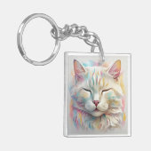 " WHISKER IN BLOOM " SCHLÜSSELANHÄNGER (Vorderseite links)