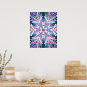 Whisker Kinetic Collage Kaleidoscope Poster (Küche)