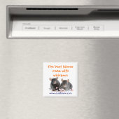 Whisker Kisses (Ratte) Magnet (In Situ (Geschirrspüler))