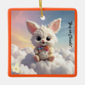 "Whisker Wander" Keramikornament (Vorderseite)