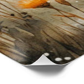 Whisker Whimsy: Ein bisschen Whimsy Bunny Poster (Ecke)