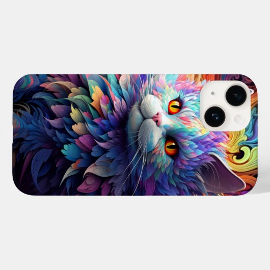 Whisker Wonder Case-Mate iPhone Hülle (Rückseite (Horizontal))