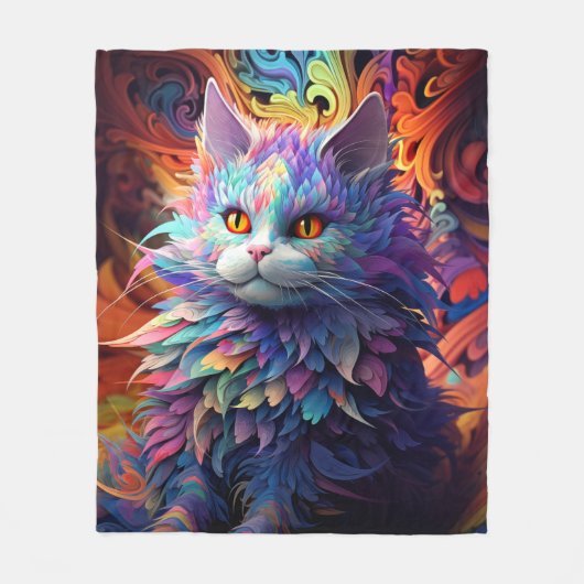 Whisker Wonder Fleecedecke (Vorderseite)