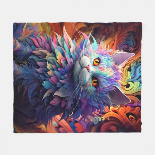 Whisker Wonder Fleecedecke (Vorderseite (Horizontal))