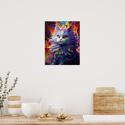 Whisker Wonder Poster (Küche)