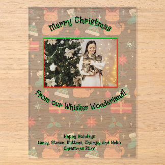 Whisker Wonderland Acryl-Foto Acryleinladungen