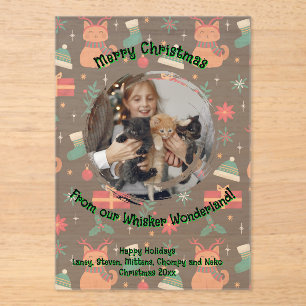 Whisker Wonderland Acryl-Foto Acryleinladungen