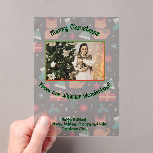 Whisker Wonderland Acrylic Photo Acryleinladungen (Insitu (Handheld))