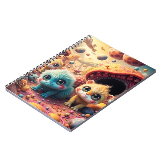 Whisker Wonderland Notebooks & Journals Notizblock (Linke Seite)