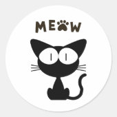 Whisker Wonderland: Reinigung in einem Aufkleber (Vorderseite)