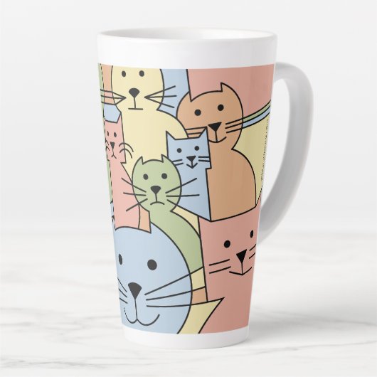 Whisker Wonders' Cats Milchtasse (Rechte Ecke)