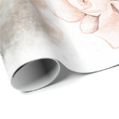 Whisker Wonders Watercolor Cats Wrapping Paper Geschenkpapier (Rolleneckpunkt)