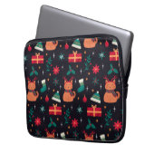 Whisker-Wunderland Laptopschutzhülle (Vorderseite Links)