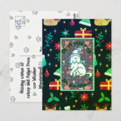 Whisker-Wunderland Postkarte (Vorne/Hinten)