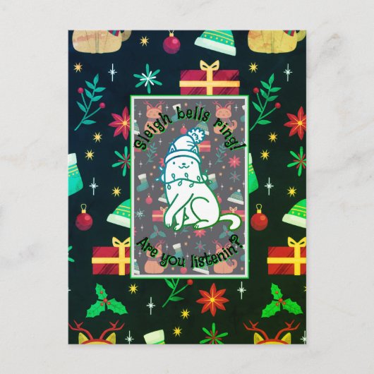 Whisker-Wunderland Postkarte (Vorderseite)