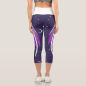 WhiskerFlicks-Leggings: Comic Cat Collection Capri Leggings (Rückseite)