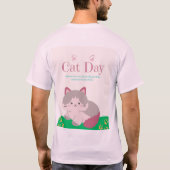 Whiskers and Wonders T - Shirt Design (Rückseite)