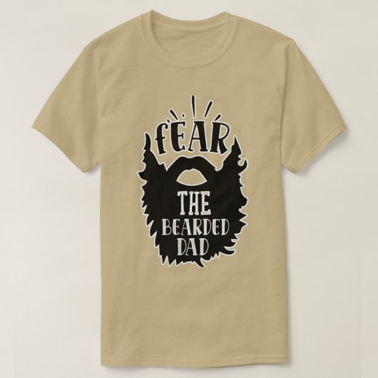 Whiskers Barted Vaterbären Hair Classic TShirt (Design vorne)