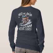 Whiskers, die furchtlose Abenteuerkatze - Langärme T-Shirt (Rückseite)