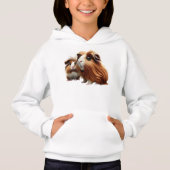 Whiskers: Die Guinea Pig Duet Hoodie (Vorderseite)