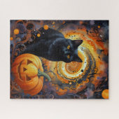 Whiskers im Halloween-Whirl Puzzle (Horizontal)