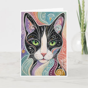 Whiskers im Wunderland Karte