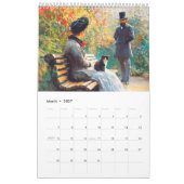 Whiskers in Bloom – Impressionistischer Katzenkale Kalender (Mär 2027)