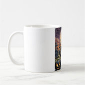 Whiskers of the Witching Hour - Black Cat Kaffeetasse (Links)