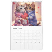 Whiskers & Whimsy - Ein Jahr der felinen Freude Kalender (Feb 2026)