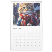 Whiskers & Whimsy - Ein Jahr der felinen Freude Kalender (Jan 2026)
