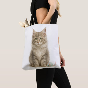 Whiskerwood Watcher - Norwegische Waldkatze Kitten Tasche