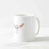 Whiskerwunder: Das Fennec Fox Portrait Kaffeetasse (VorderseiteRechts)